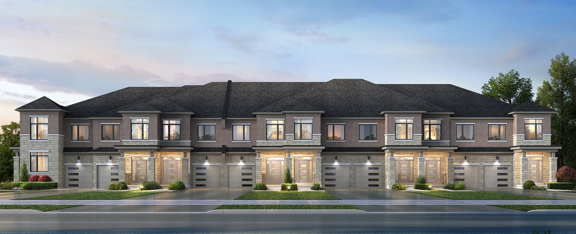 Bayview Heights Freehold Towns - Richmond Hill - By Royal Pine Homes 1